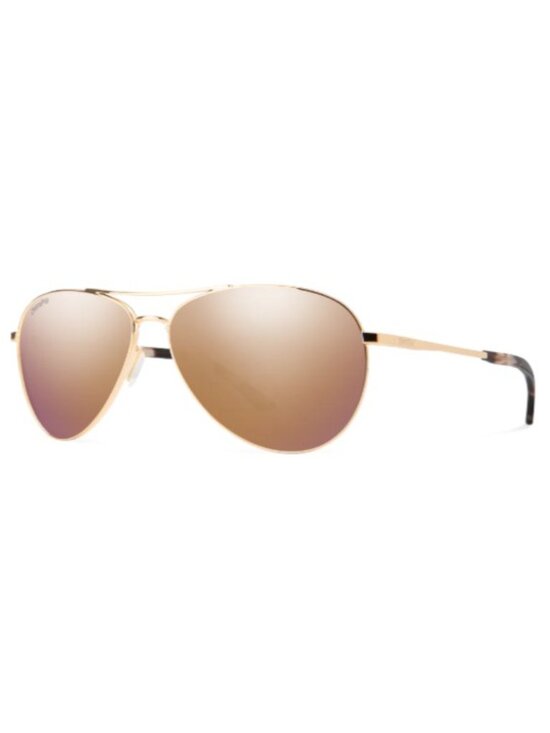 SMITH Accessories - NEW SMITH Optics Langley 2 Rose Gold Polarized Aviator Sunglasses